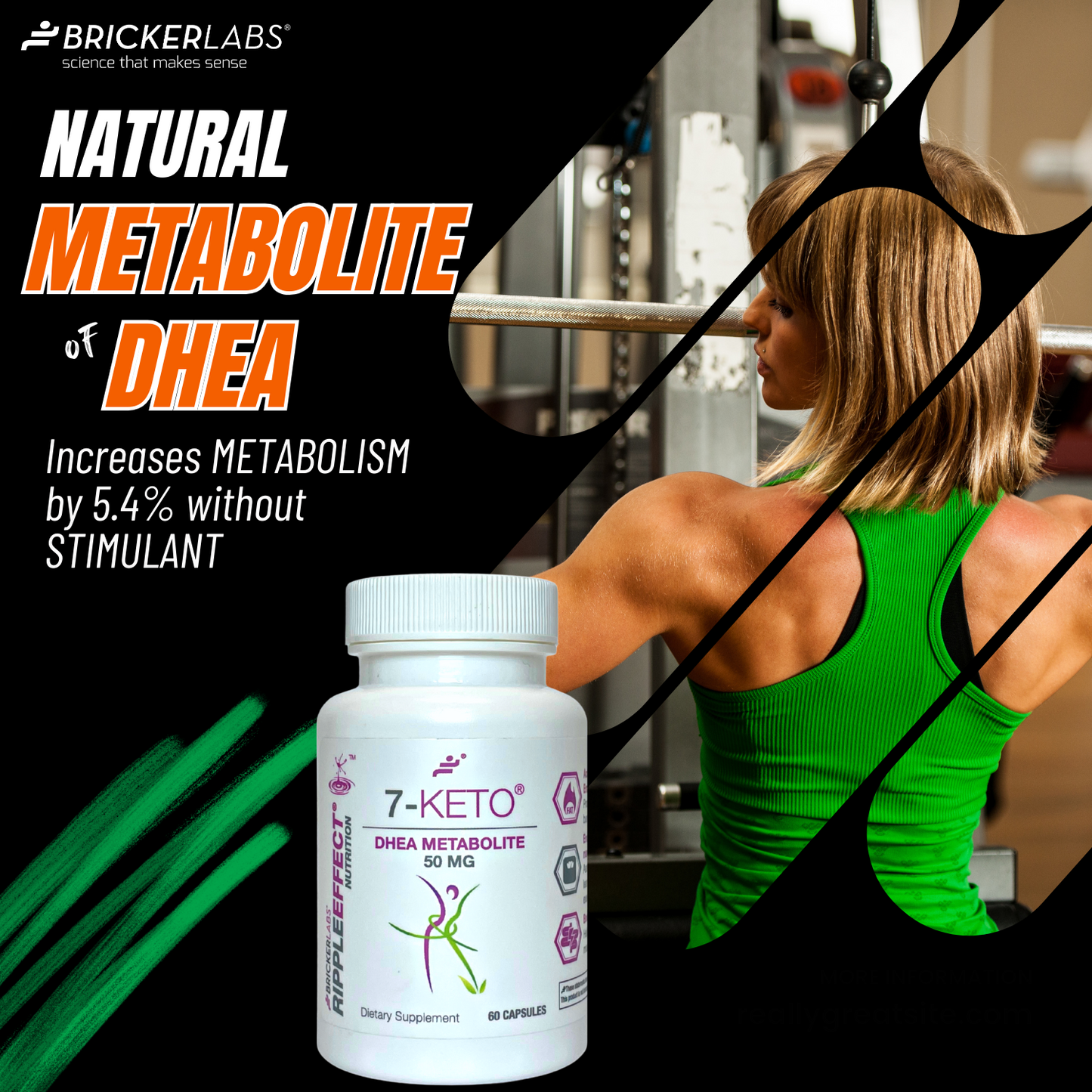 7-KETO DHEA METABOLITE 50mg weight management supplement