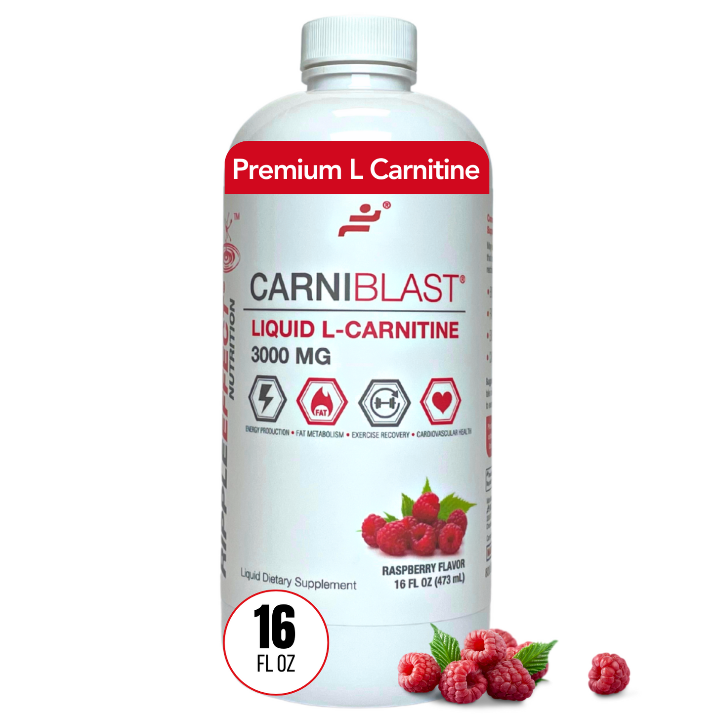 CarniBlast®  Liquid L-Carnitine 3000mg Energy Supplement