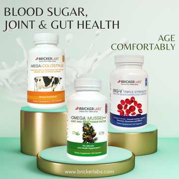 Vital Bundle - Age Comfortably  | Blood Sugar, Joint and Gut Health